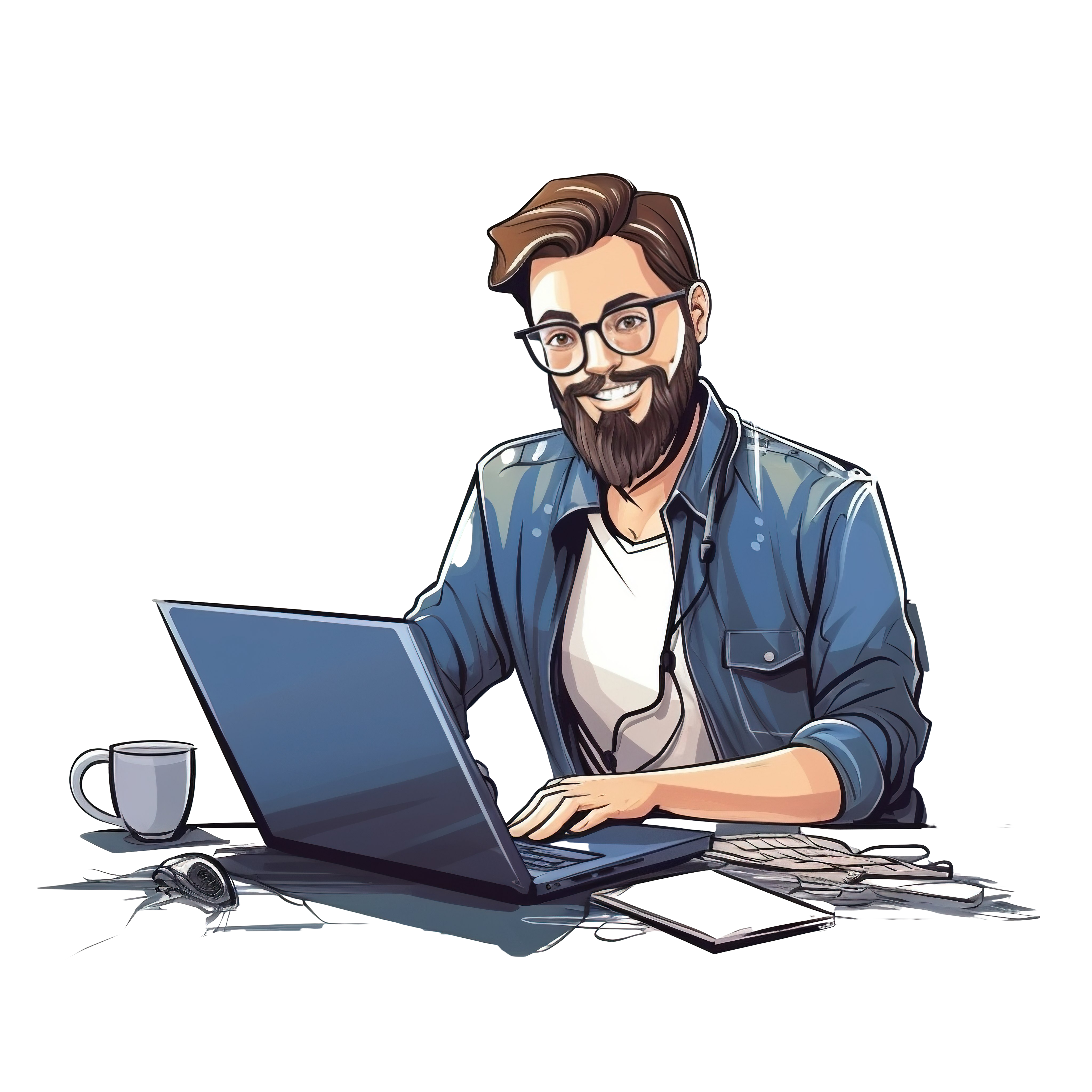 Web Designer Illustration
